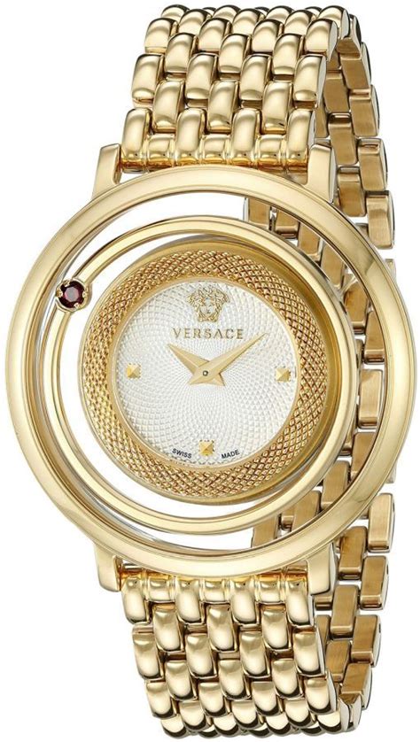 versace women's silver watch|versace women watches clearance.